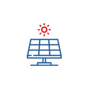 Home 12 solar icon