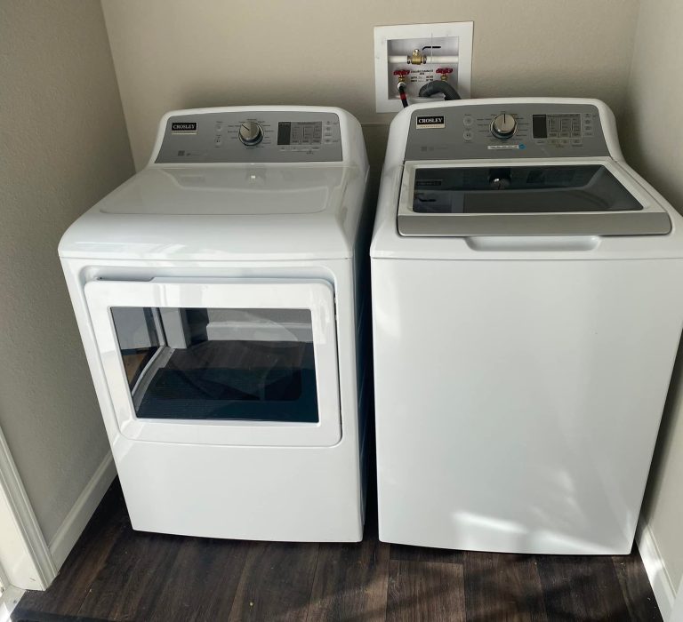 Appliances In Corsicana, TX 1 washer and dryer install